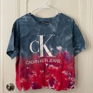 Calvin Klein tie dye tshirt